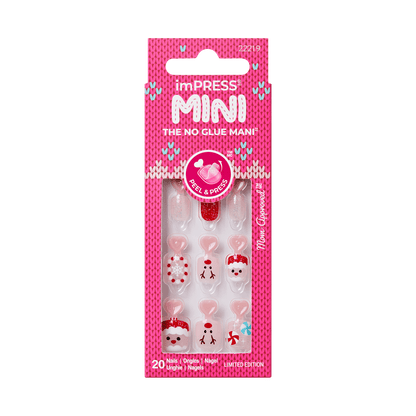 imPRESS Kids Holiday Press On Nails - Snow Angel