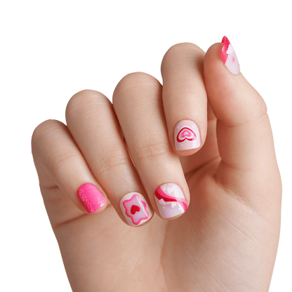 imPRESS Kids Press On Nails - Heart Wings