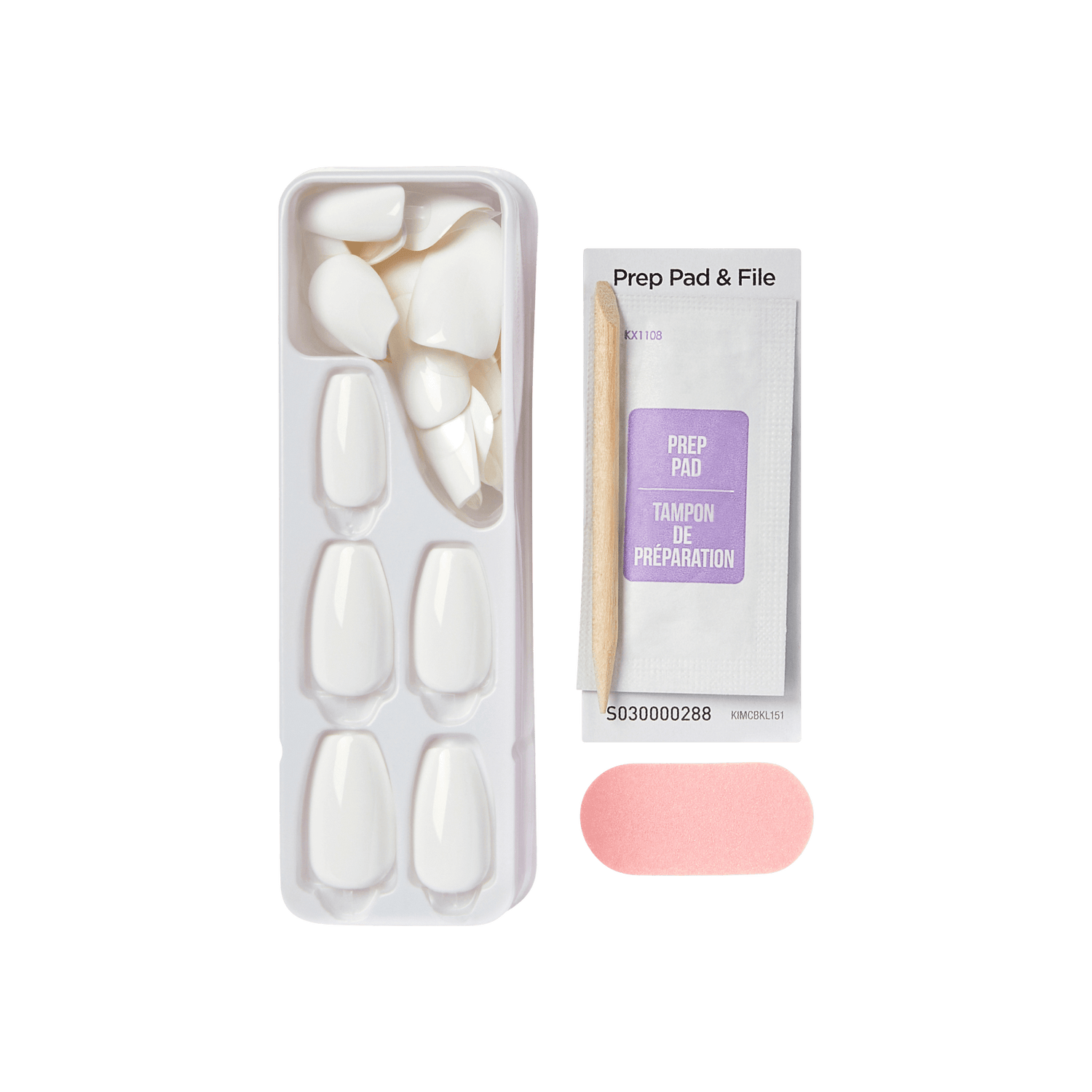 imPRESS Color Press On Nails - Frosting