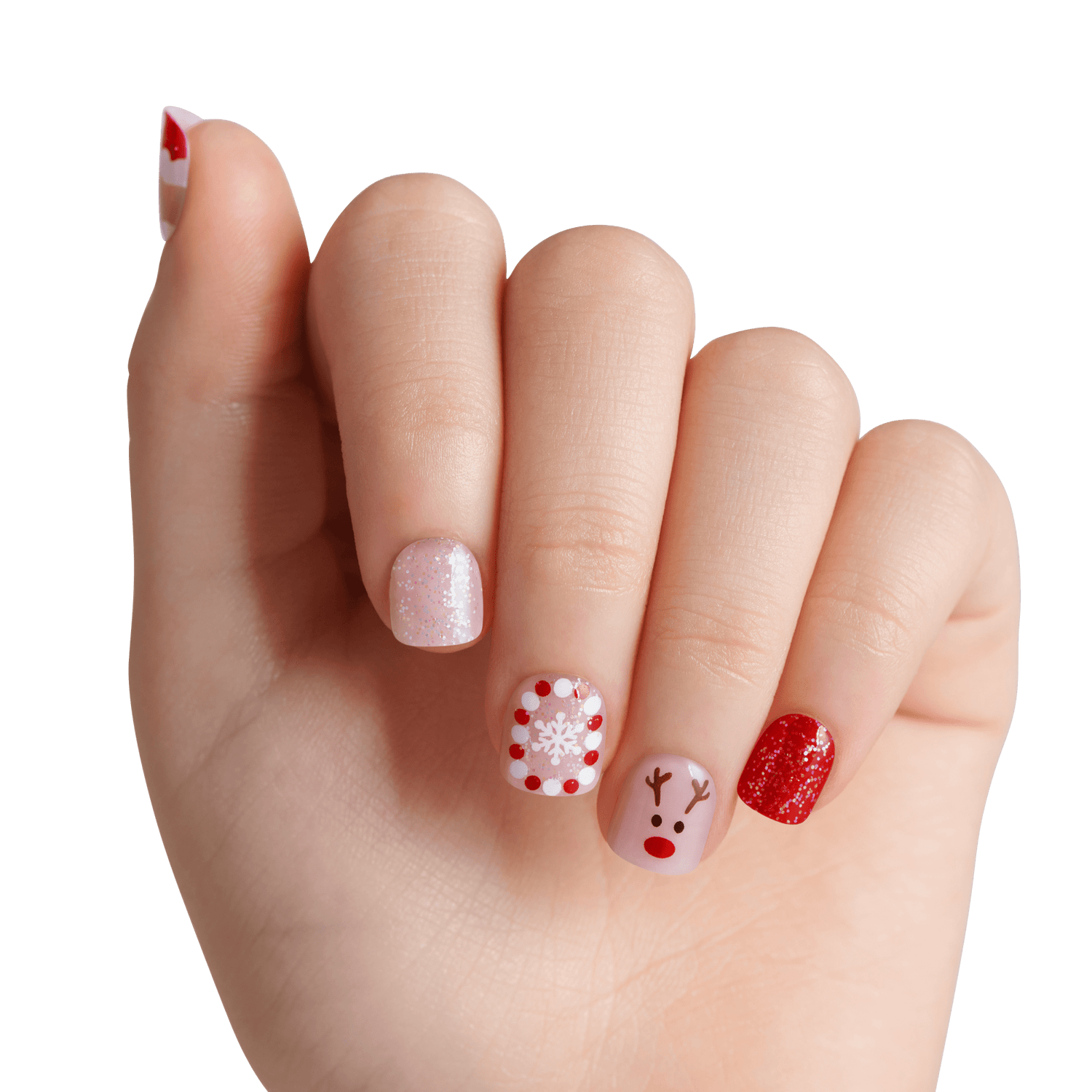 imPRESS Kids Holiday Press On Nails - Snow Angel