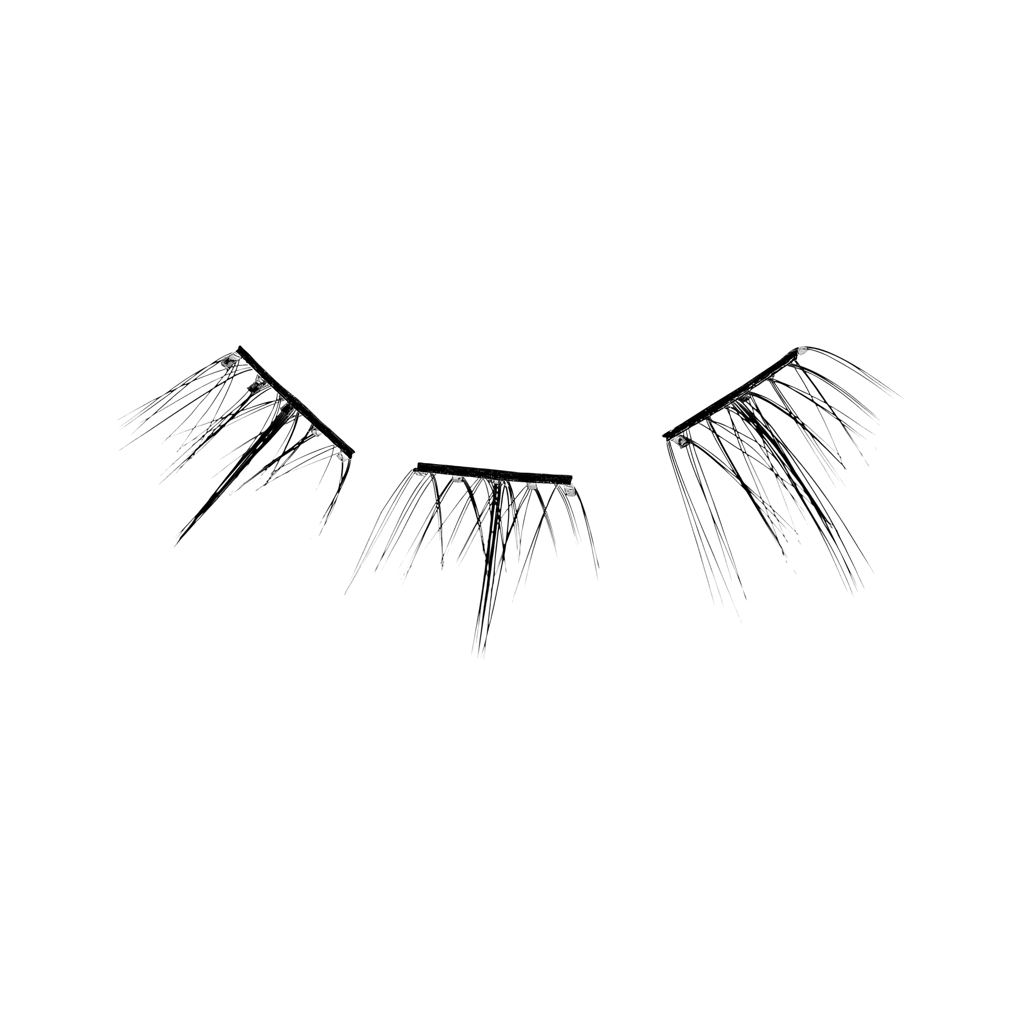 imPRESS Falsies Self Adhesive Eyelashes, 12 Lash Clusters - Modern