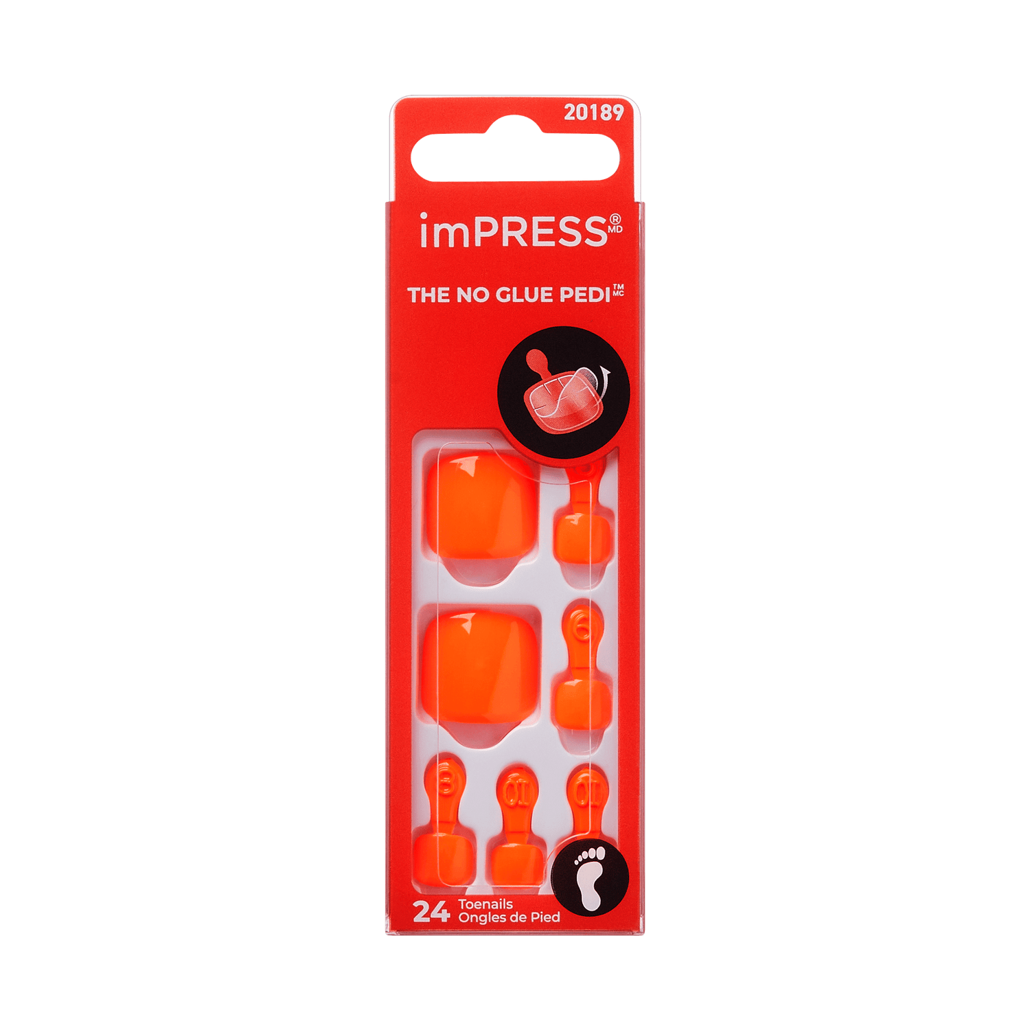 imPRESS Color Press On Pedicure - Glory Days