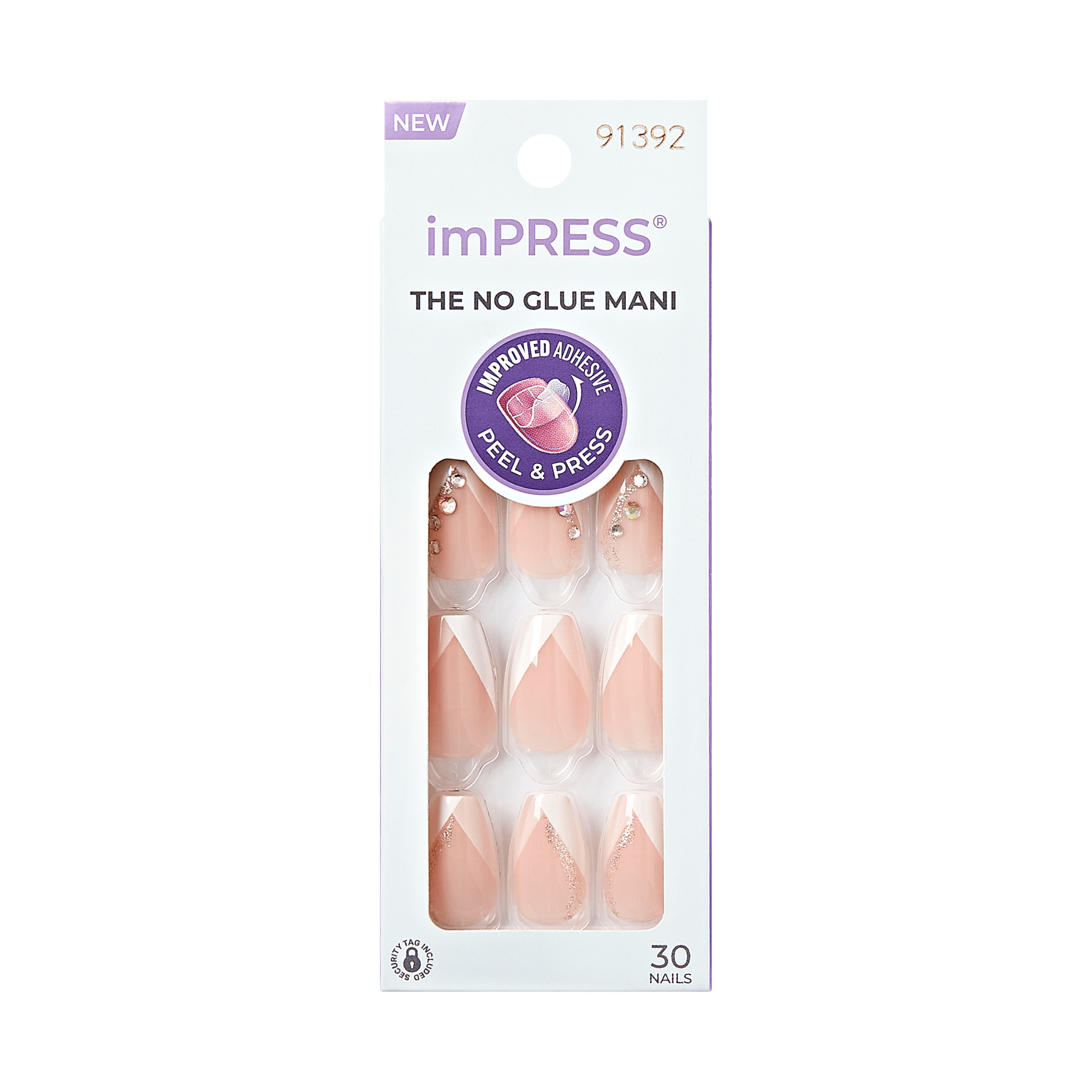 imPRESS French Press On Nails - Glimpse