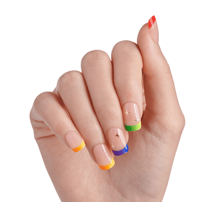 imPRESS Design Press On Nails - Sunset Low
