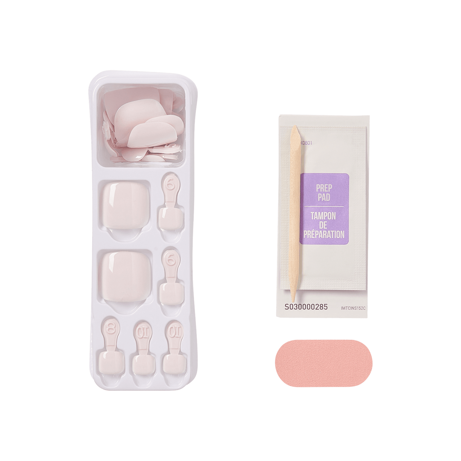 imPRESS Color Press On Pedicure - The Feels