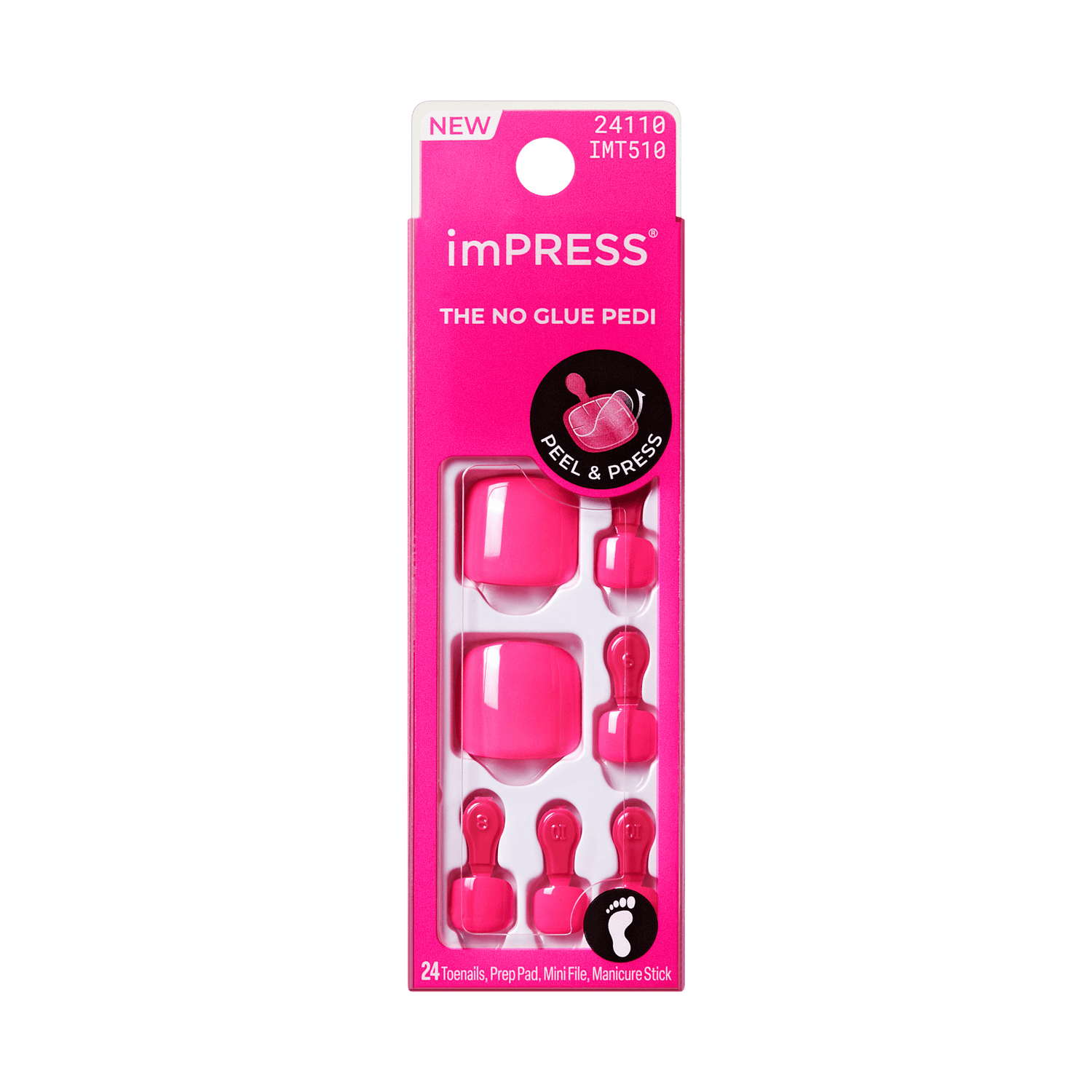 imPRESS Color Press On Pedicure - Bloomi