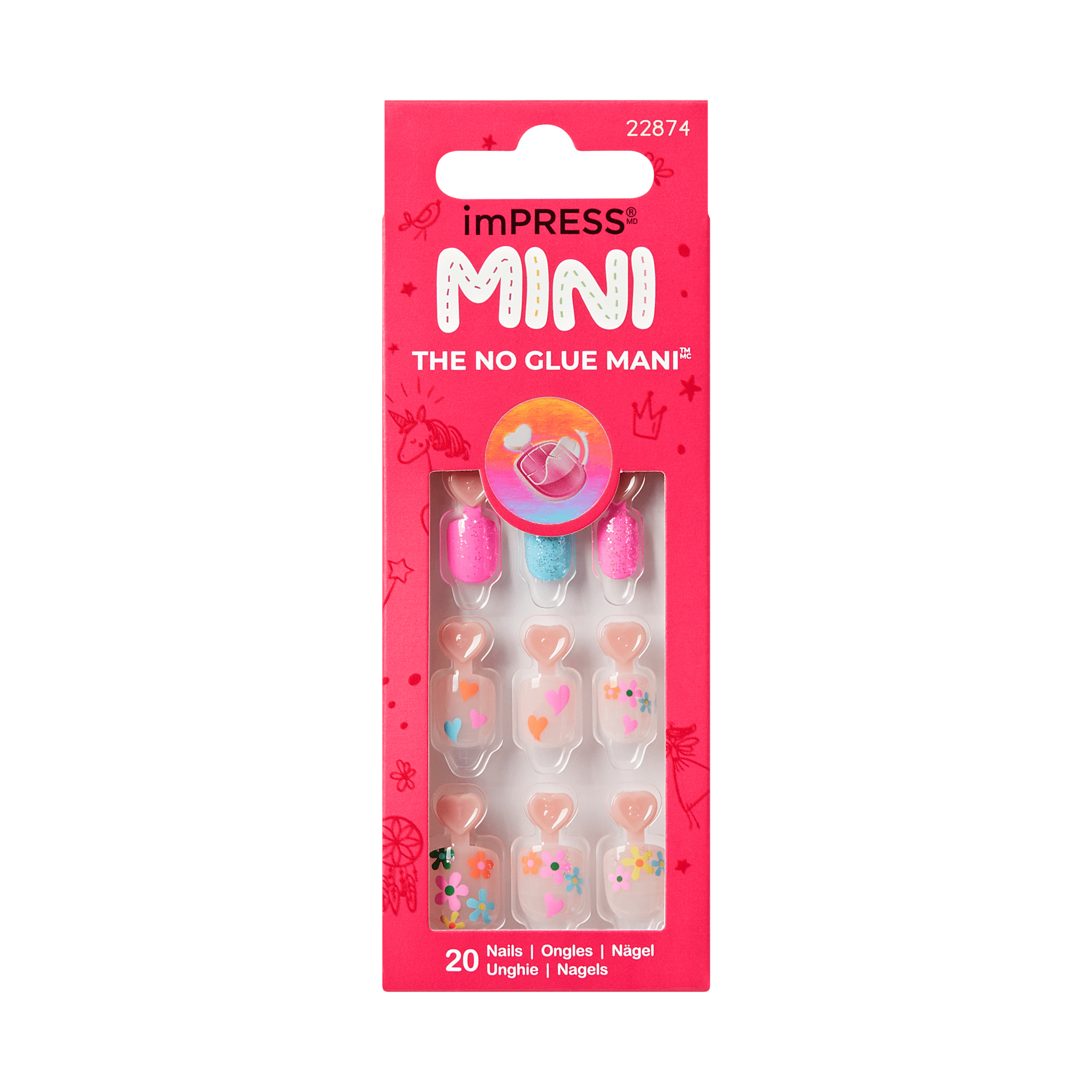 imPRESS Kids Press On Nails - Hoppy Fun