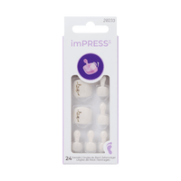 imPRESS Design Press On Pedicure - Beach Happy