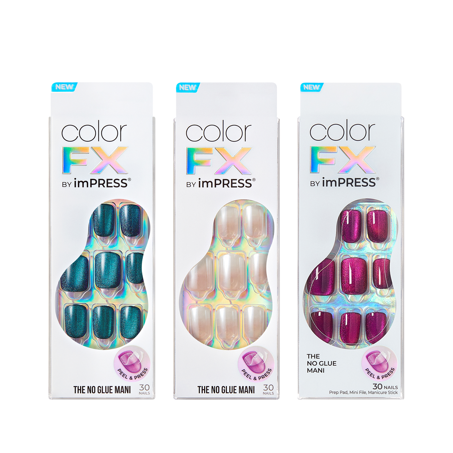 colorFX by Impress Press On Nails Bundle - Best Sellers imPRESS colorFX by Impress Press On Nails Bundle - Best Sellers imPRESS