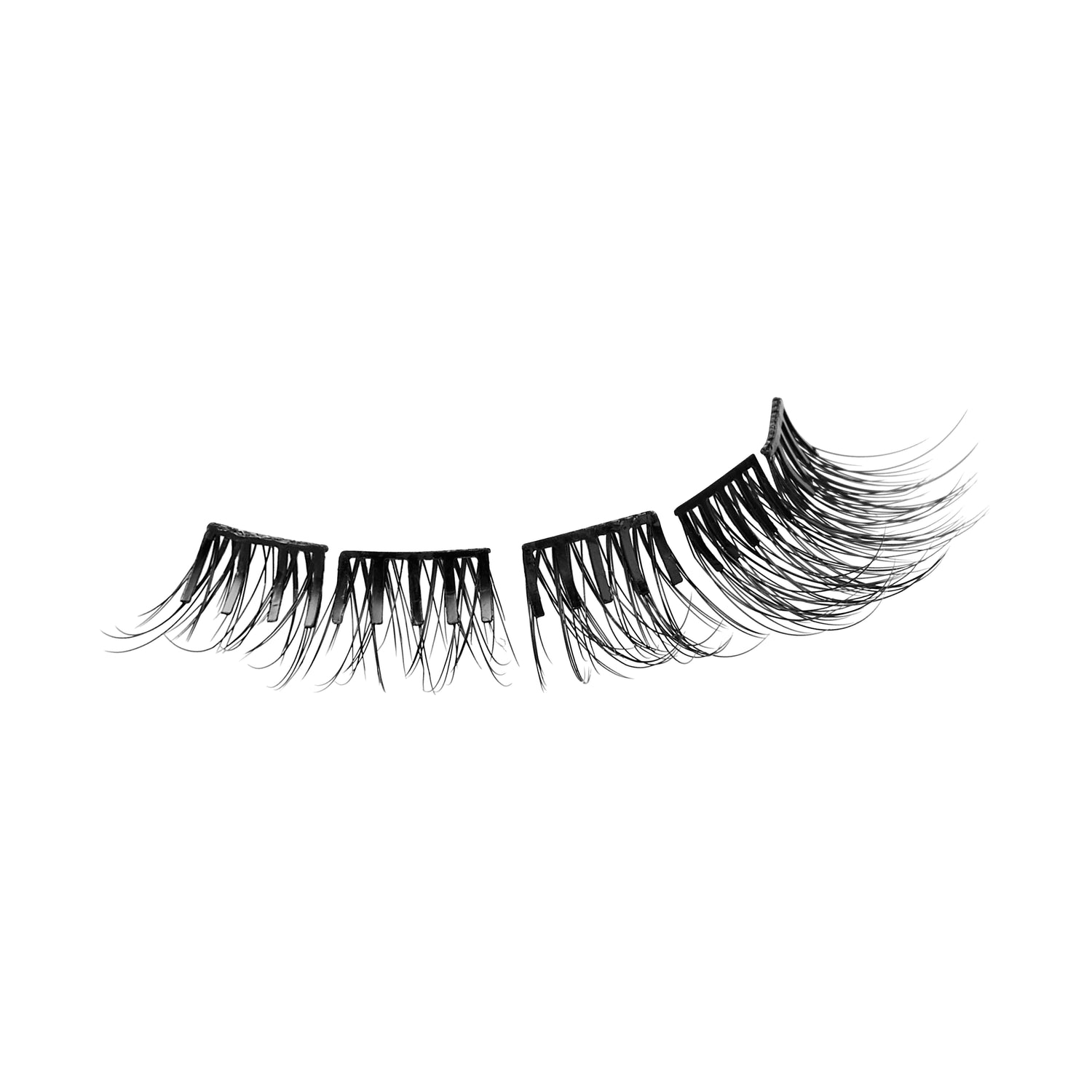 Impress Falsies Self Adhesive Eyelashes, 50 Lash Clusters - Natural &amp; Wispy