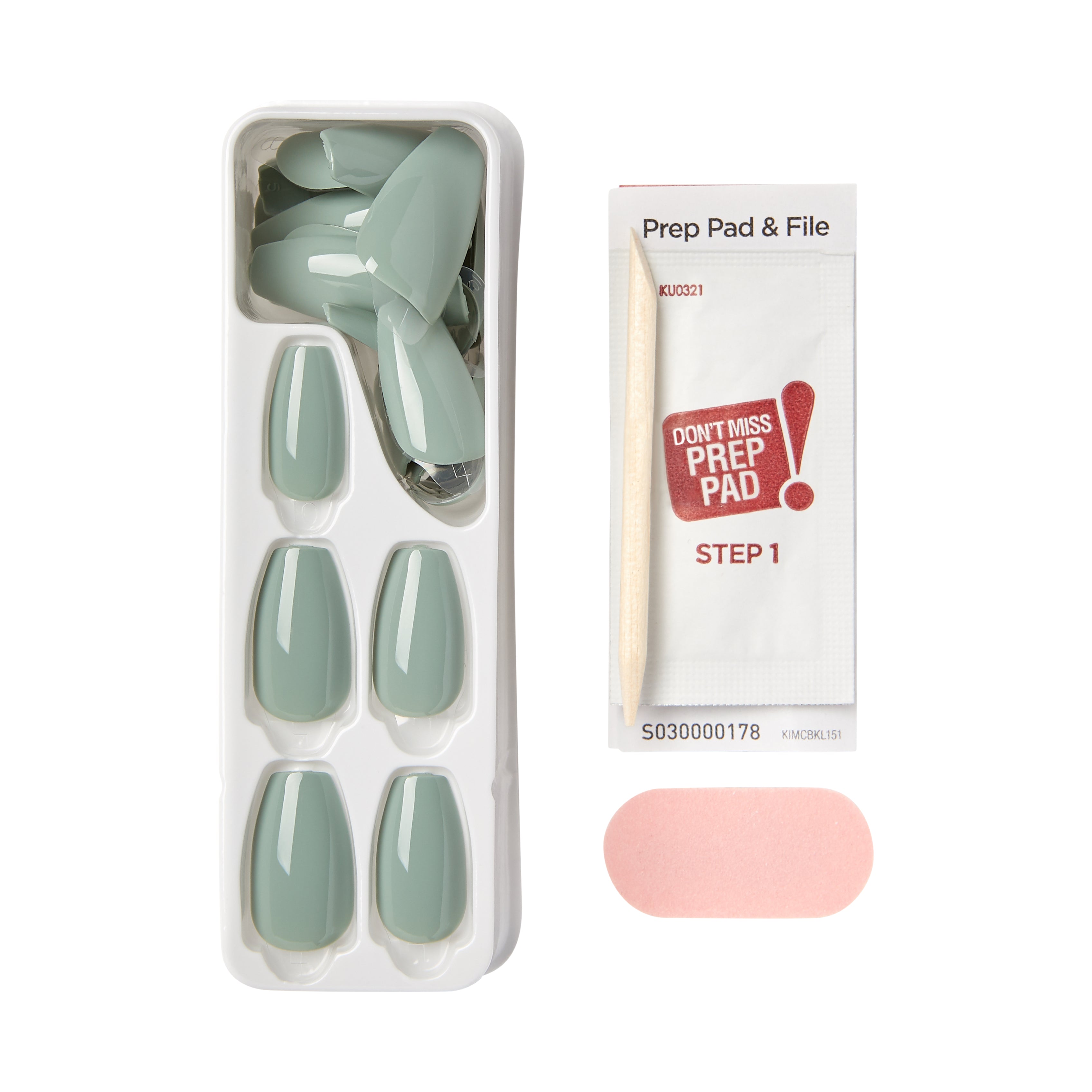 imPRESS Color Press On Nails - Going Green