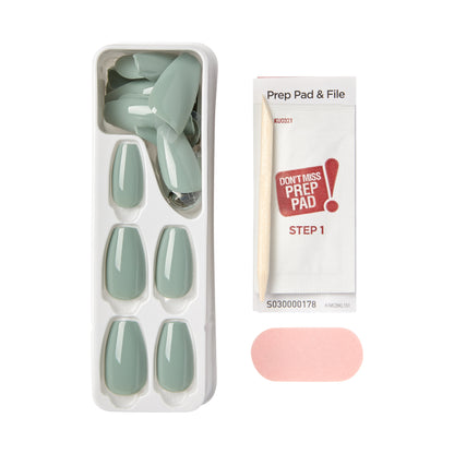 imPRESS Color Press On Nails - Going Green
