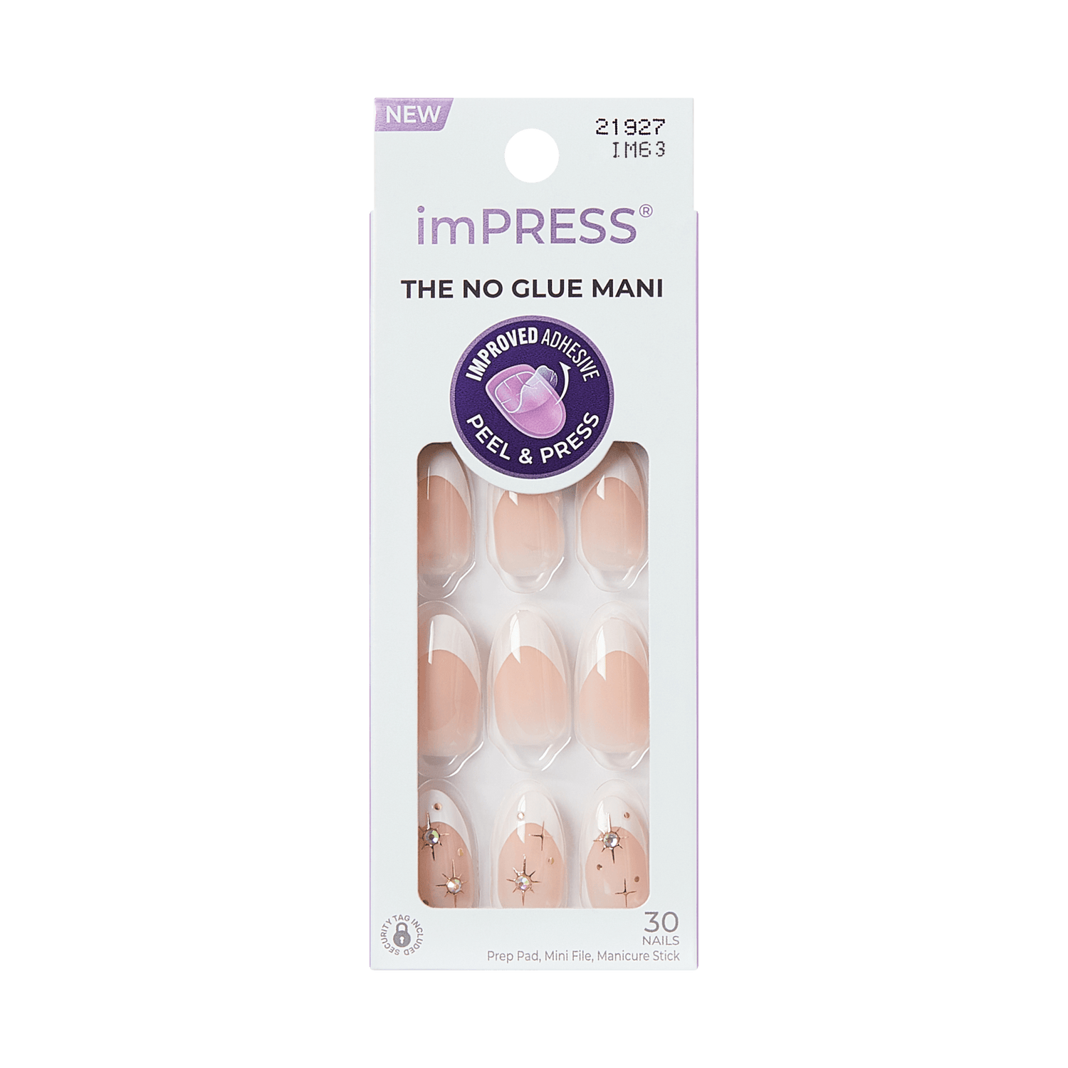 imPRESS no glue mani package