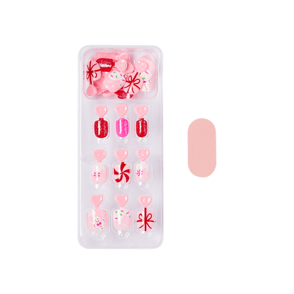 imPRESS Kids Holiday Press On Nails - Frostsnow