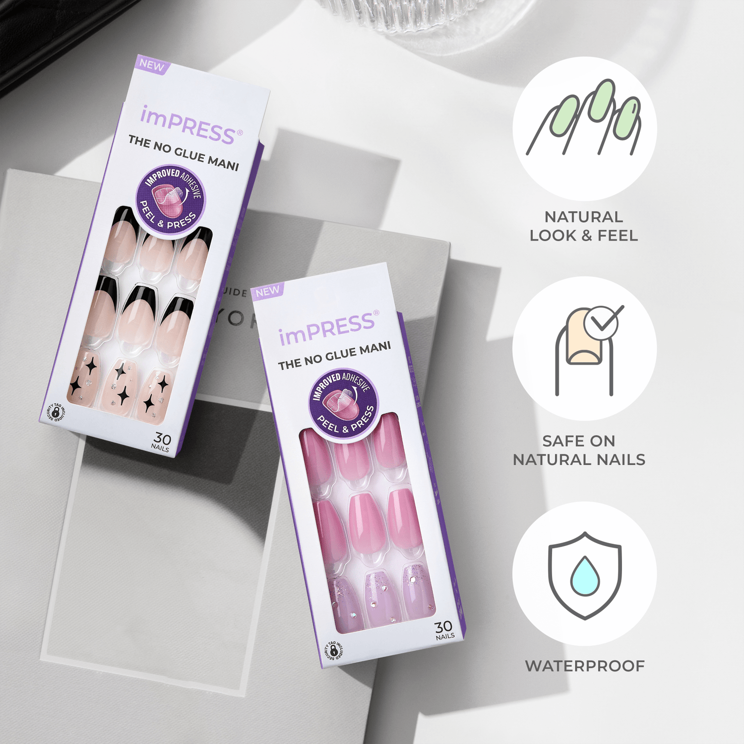 Impress Design Press On Nails - Slip Dress imPRESS Impress Design Press On Nails - Slip Dress imPRESS
