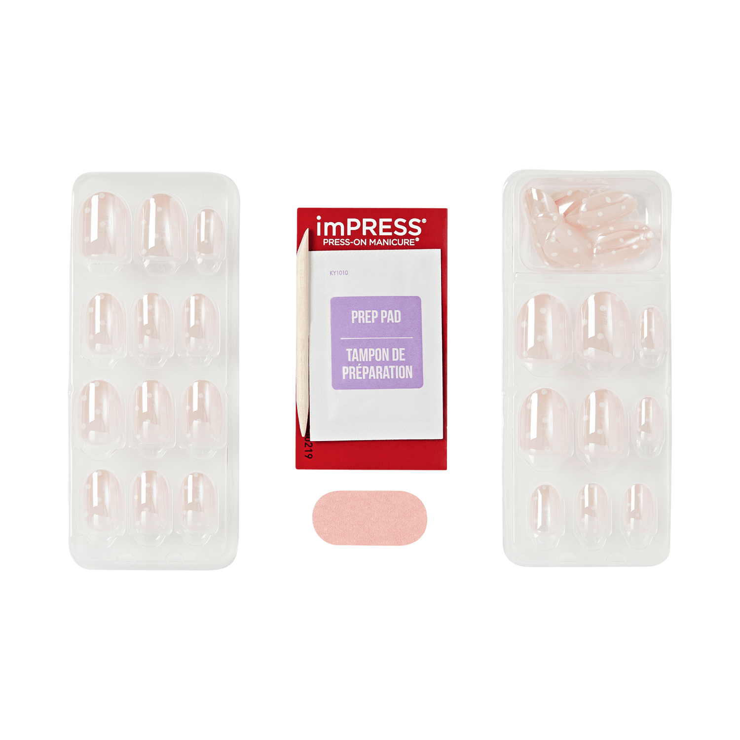 Impress Design No Glue Fake Press On Nails - Fallin&