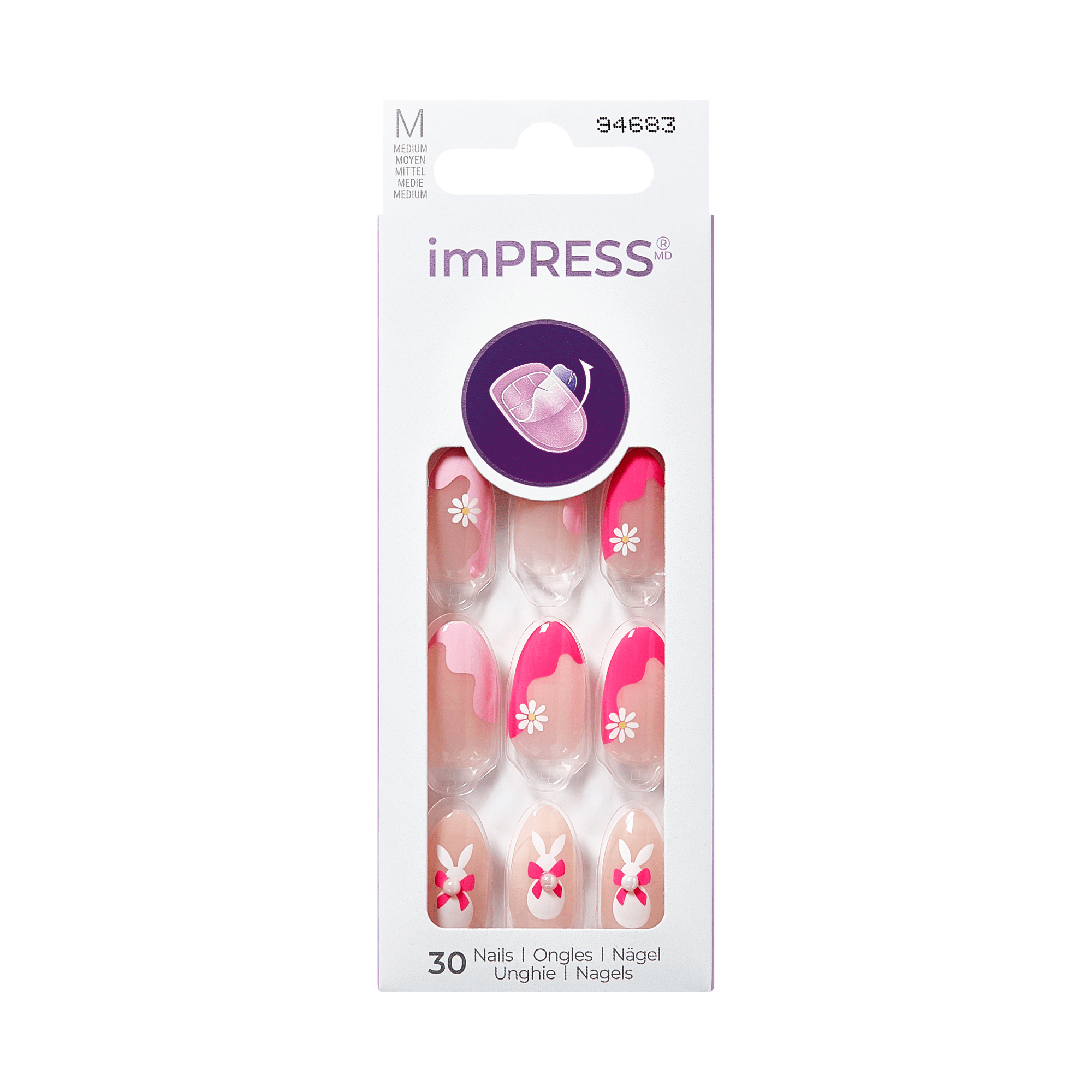 imPRESS Design Press On Nails - Joyful Wishes