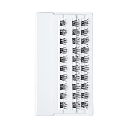 imPRESS Falsies Self Adhesive Eyelashes Refills 30 Clusters - Wispy