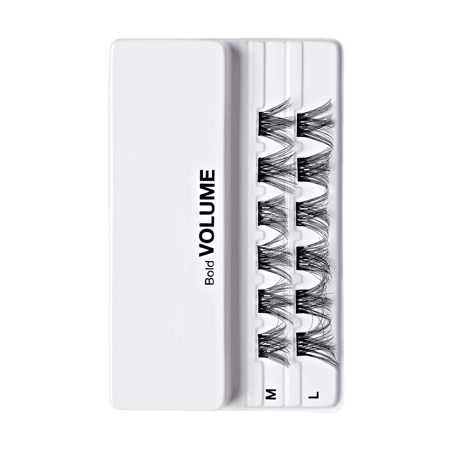 imPRESS Falsies Self Adhesive Eyelashes, 12 Lash Clusters - Bold