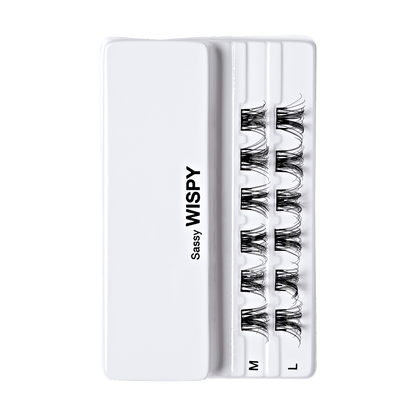 imPRESS Falsies Self Adhesive Eyelashes, 12 Lash Clusters - Sassy