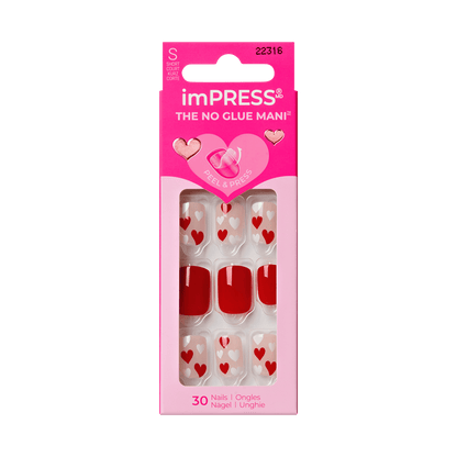 imPRESS Design Press On Nails - Kiss To Remember