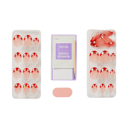 imPRESS Design Press On Nails - Hearts Aflutter