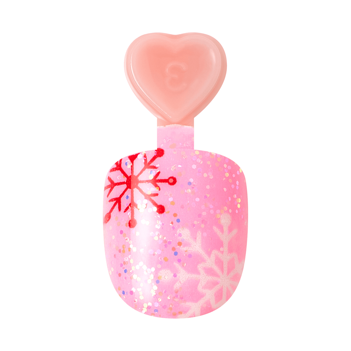 Impress Kids Holiday No Glue Fake Press On Nails - Ho Ho Hugs | Design, Multicolor, Kids, Squoval, Manicure