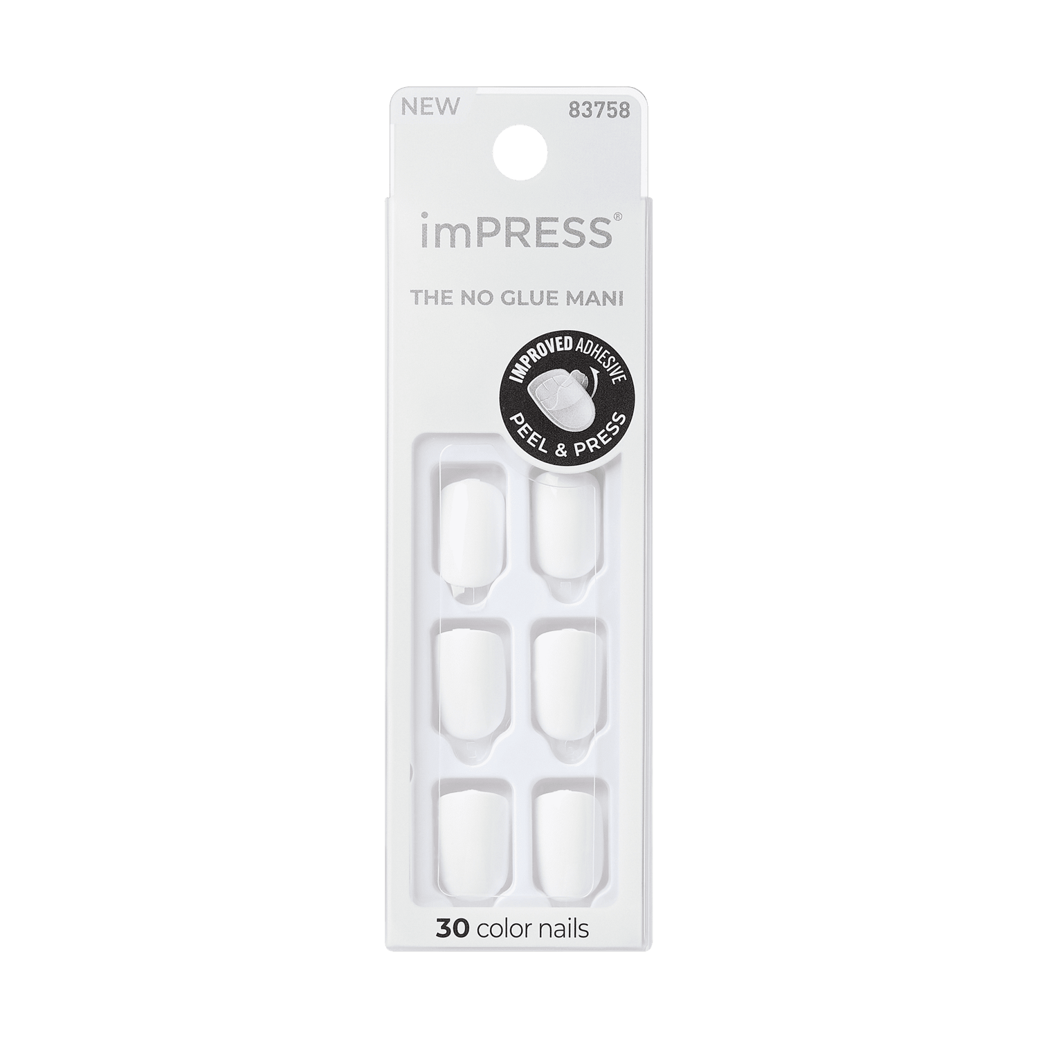imPRESS Color Press On Nails - Frosting