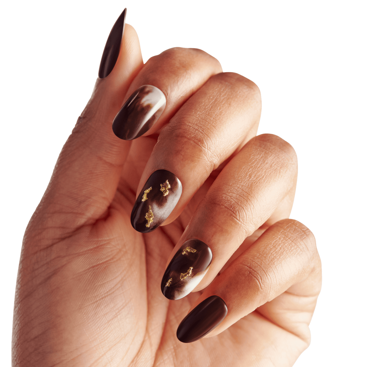 imPRESS Design Press On Nails - Golden Mocha
