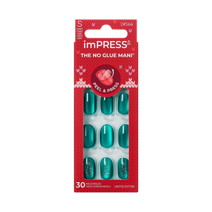 imPRESS Holiday Design Press On Nails - Please Santa