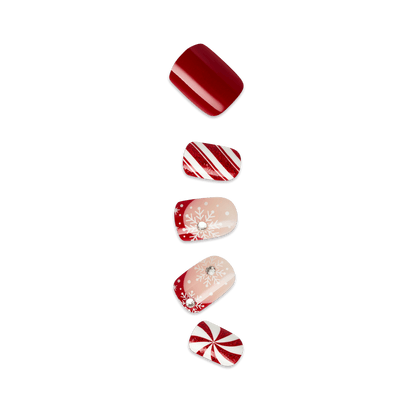 imPRESS Holiday Design Press On Nails - Santa Baby