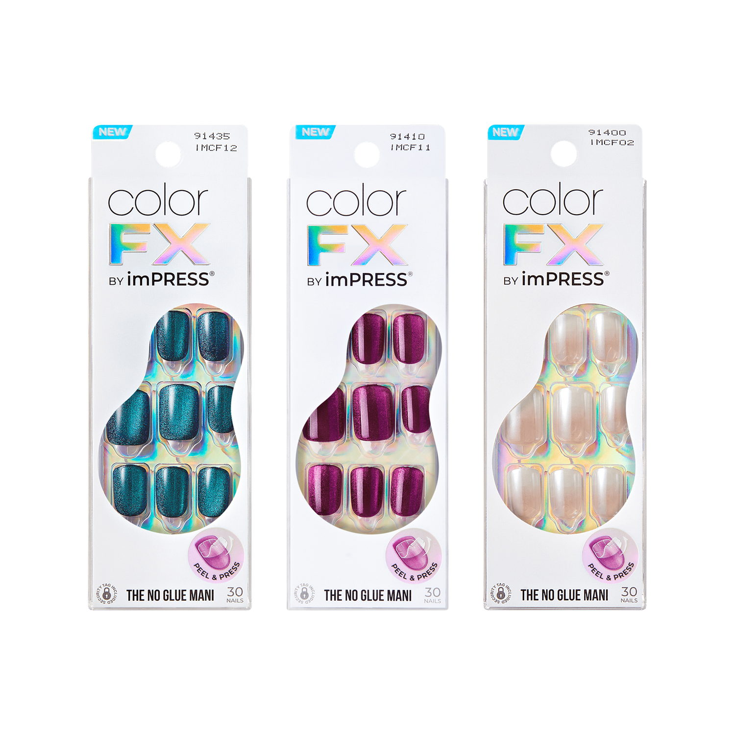 colorFX by imPRESS Press On Nails Bundle - Best Sellers
