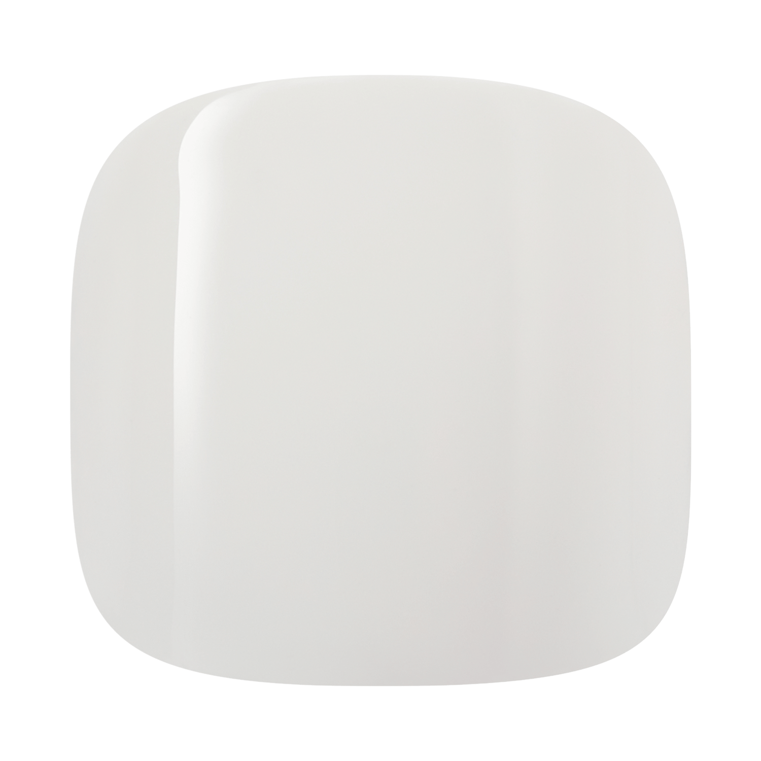 White square toenail on a transparent background