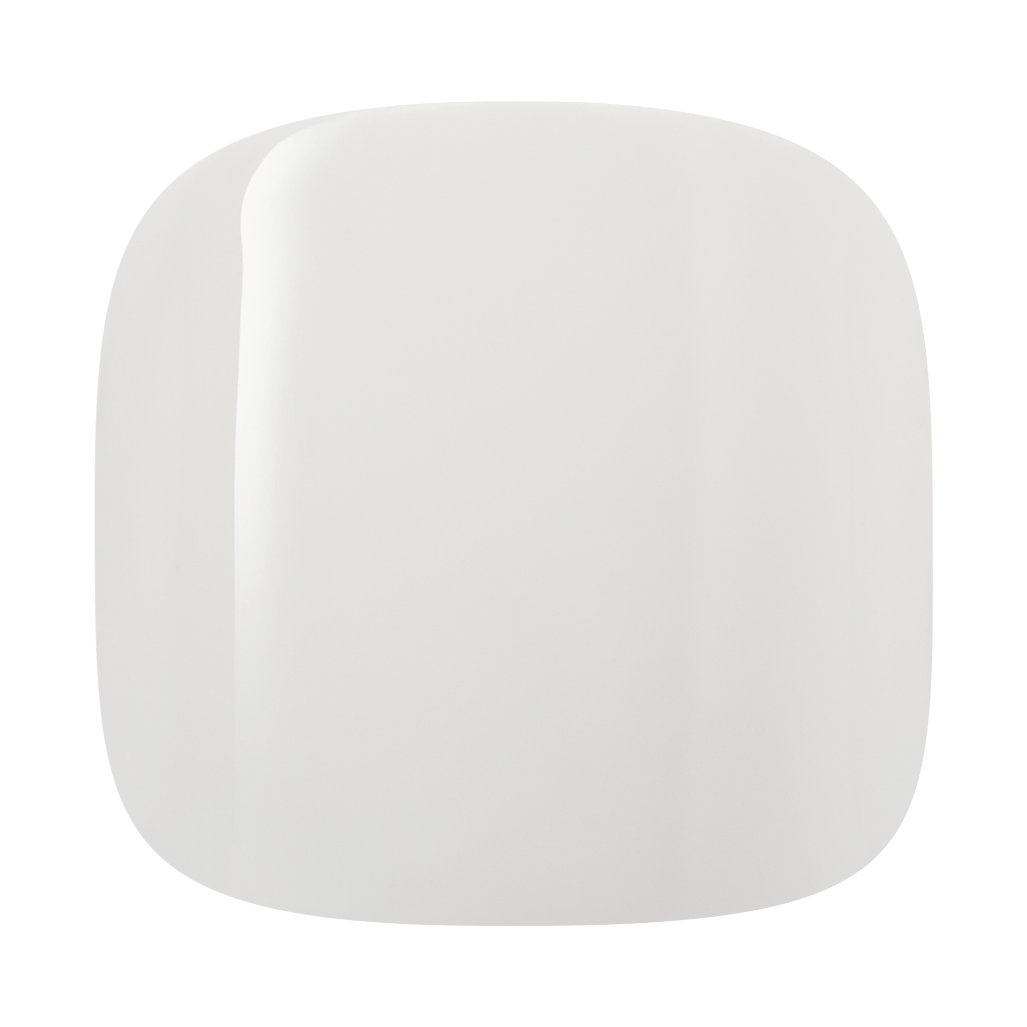 White square toenail on a transparent background