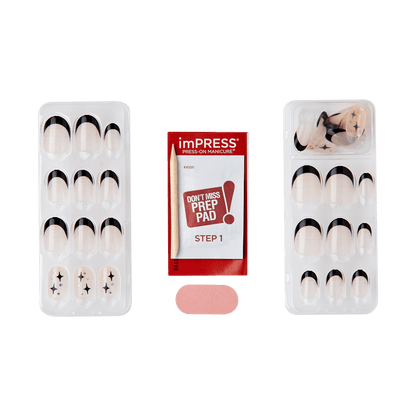 imPRESS Design Press On Nails - Gold Ring