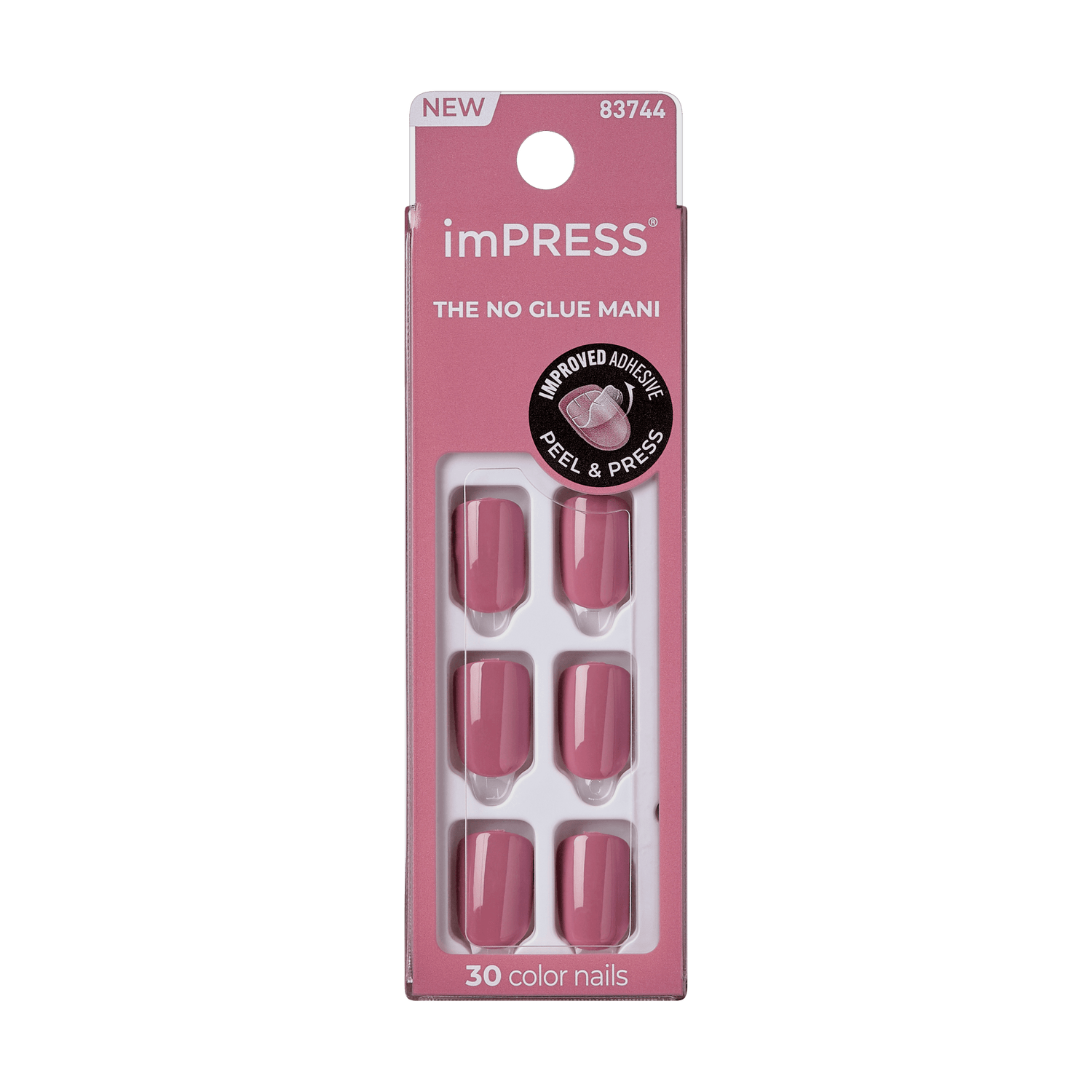 imPRESS Color Press On Nails - Petal Pink