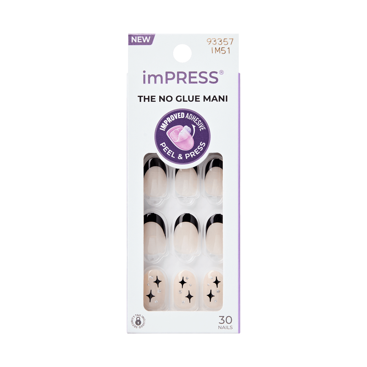 imPRESS Design Press On Nails - Gold Ring