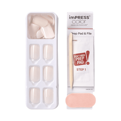 imPRESS Color Press On Nails - Point Pink