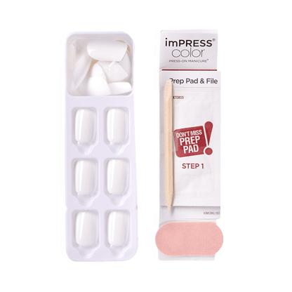 imPRESS Color Press On Nails - Frosting