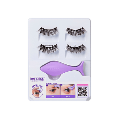 imPRESS Falsies Pre-Glued Strip Lashes Kit - Classic Volume