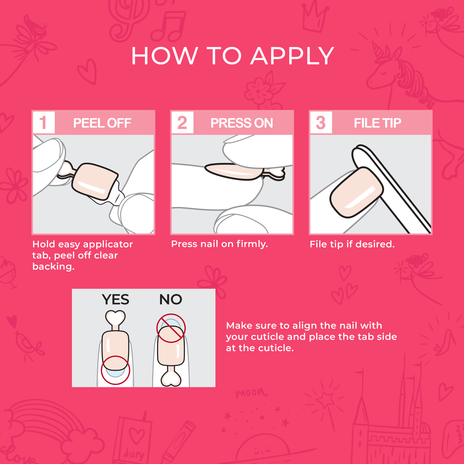 Impress Kids Press On Nails - Fairy Sparkle