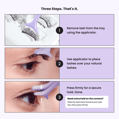 imPRESS Falsies Pre-Glued Strip Lashes Kit - Classic Volume