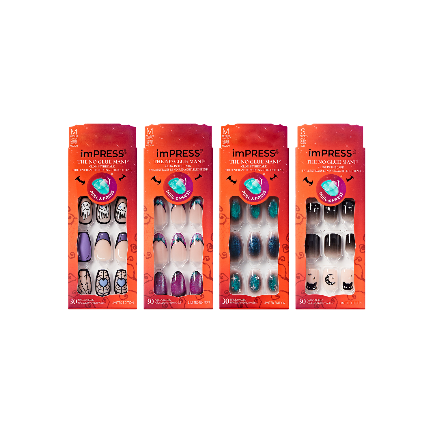 imPRESS Design Press On Nails Halloween Bundle - Mystic Must-Haves