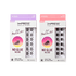 KISS imPRESS Press-On Falsies duo: Edgy Wispy and Bold Volume, 12 clusters each, no glue needed.