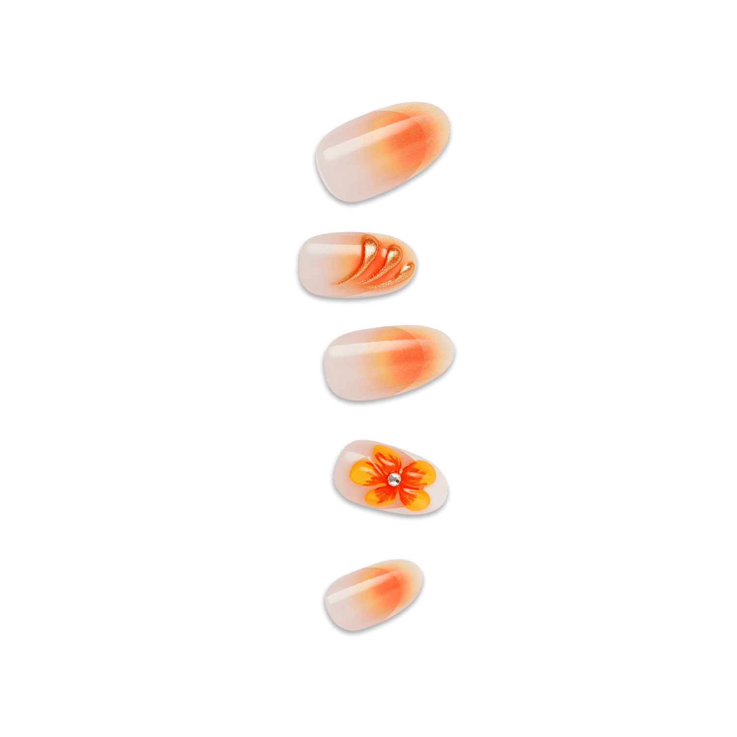 Impress Design Press On Nails - Sea Bloom