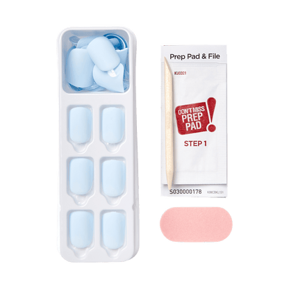 imPRESS Color Press On Nails - Blue Sky