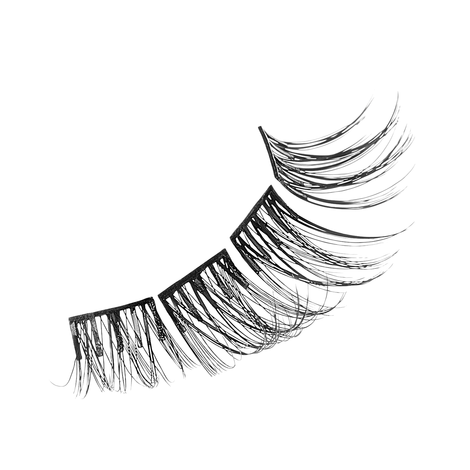 imPRESS Falsies Self Adhesive Eyelashes Refills 30 Clusters - Wispy