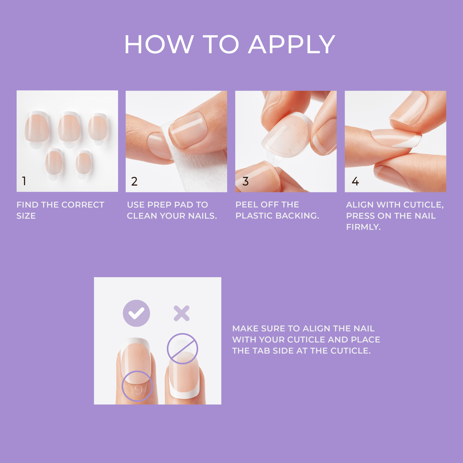 imPRESS French Press On Nails - Genuine