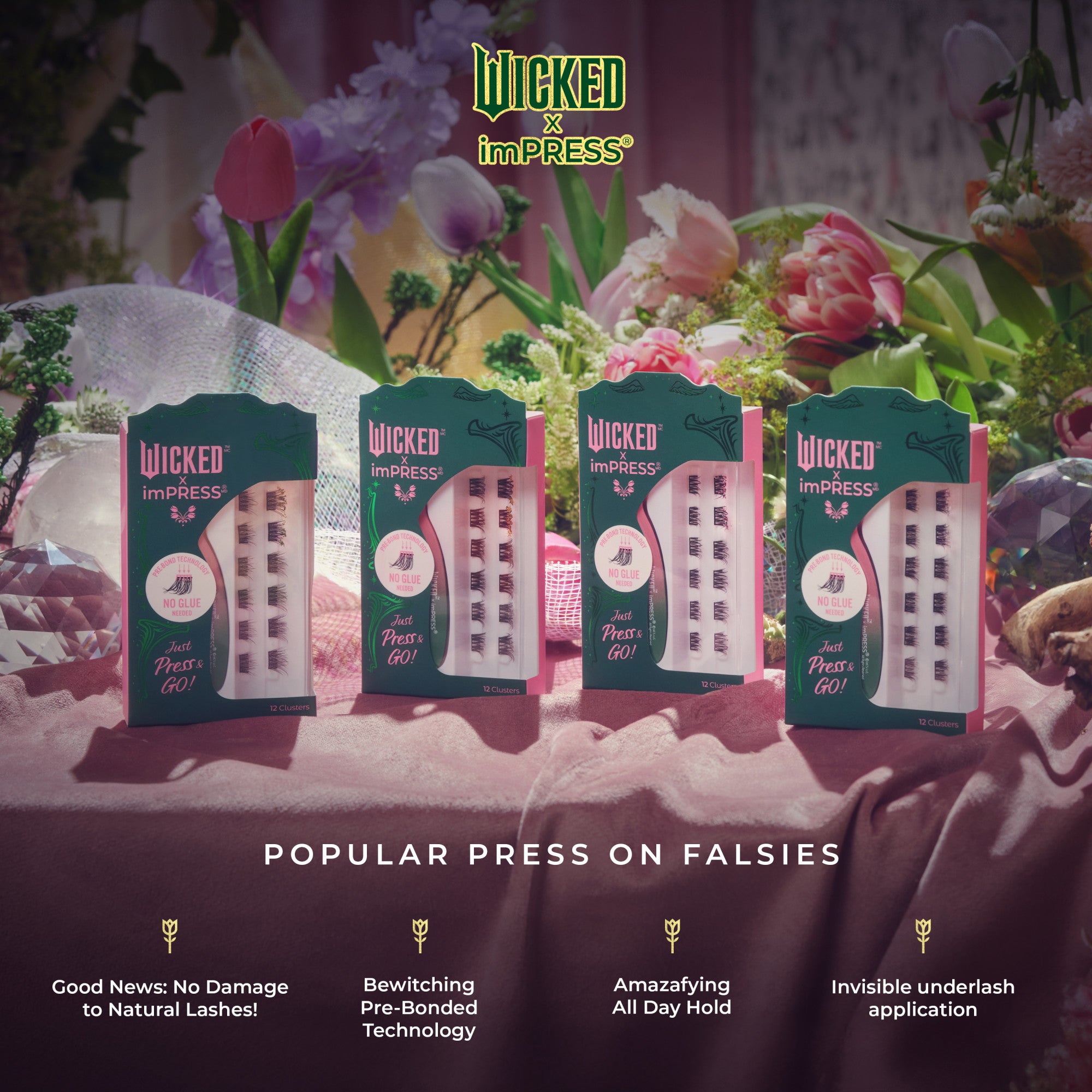 WICKED X imPRESS Falsies Bundle