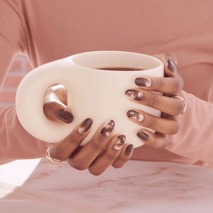 imPRESS Design Press On Nails - Golden Mocha